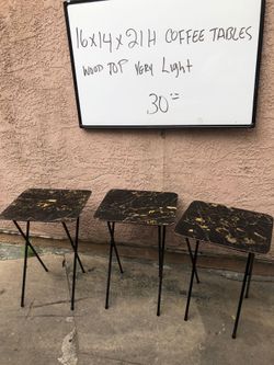 Coffee tables