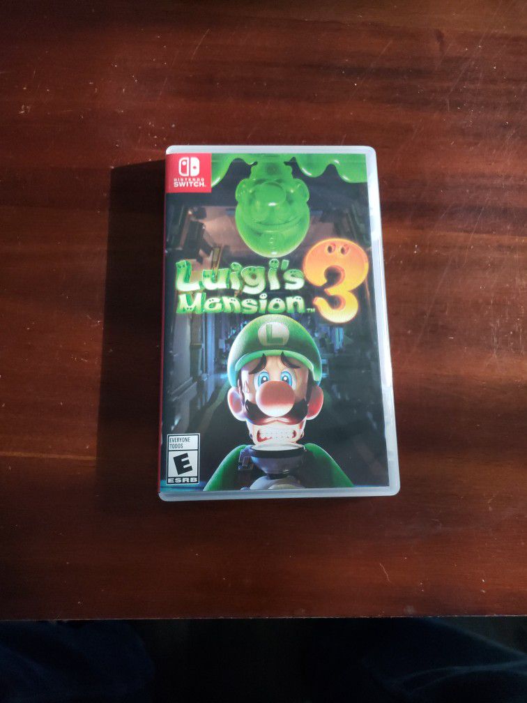 Nintendo Switch Luigis Mansion 3
