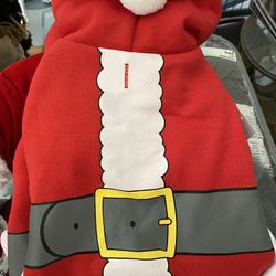 Santa Clause Dog Hoodie