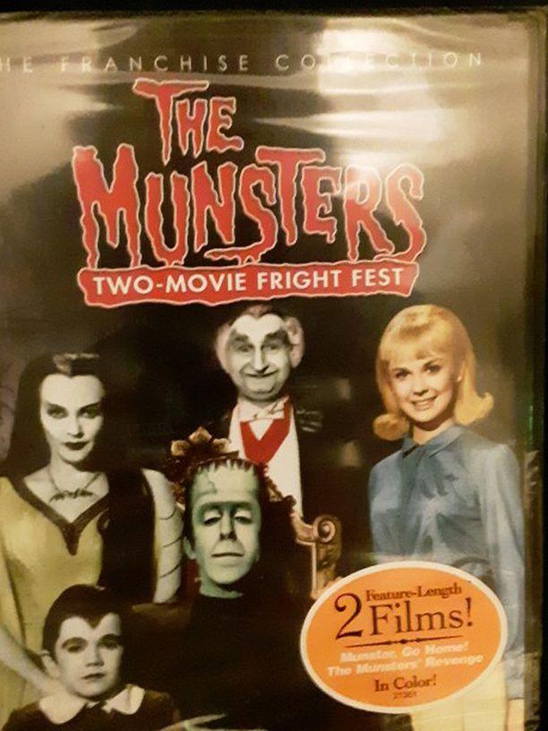 The Munsters In Color 2 Movie Fright Fest