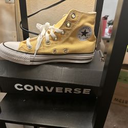 Yellow High Top Converse 