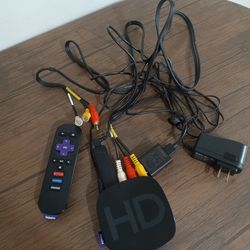 Roku HD Streamer With Remote.
