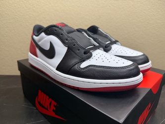 Jordan 1 Low Black Toe