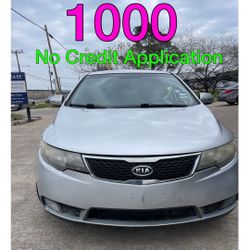 2011 Kia Forte No Credit Application 