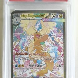Mega Dragonite Ex PSA 10 Ascended Heroes Pokemon Booster Box Bundle Case Pack ETB TCG Elite Mega Destined Surging Prismatic OP Black White One Piece