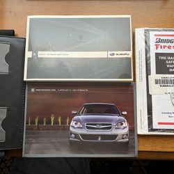 2008 Subaru/Legacy Owner’s Manual w/Case
