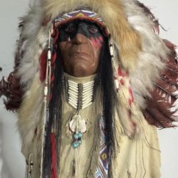 vintage Indian statue