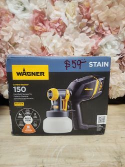 Wagner
Control Stainer 150 Handheld HVLP Stain Sprayer