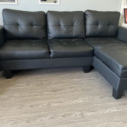 Leather Couch 