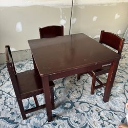 Free Table And Chairs For kids