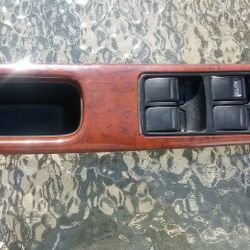 2000-2004 TOYOTA AVALON WOOD TRIM MASTER LEFT DRIVER WINDOW SWITCH OEM