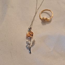 Necklace And Size 6 Ring