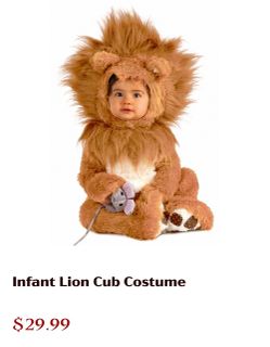 Infant Lion Cub Costume