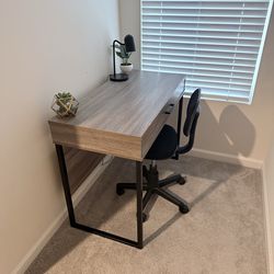 Small desk with chair included