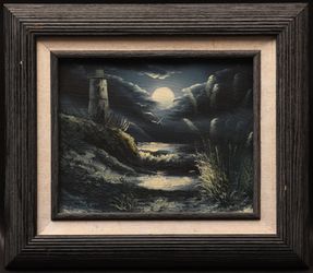 Moonlight Beacon Oil on Canvas