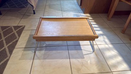 Wood Folding dinner tray