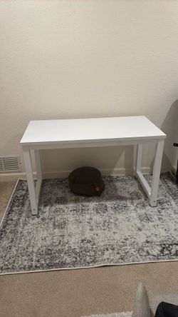 White desk