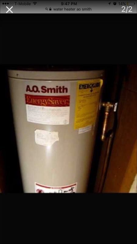 Water heater install