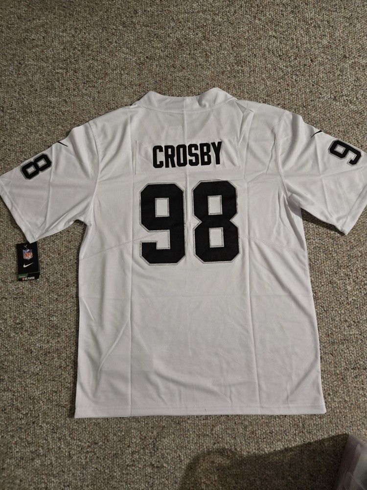 MAXX CROSBY Jerseys Sizes M-XXL