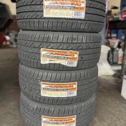 245/45/19 Arroyo nuevas montadas y balanciadas gratis