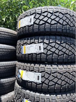LT265/75/18 Goodyear  #4 New Tires Mount & Balance // Set De 4 Llantas Nuevas Instaladas Y Balanceadas
