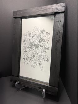DBZ Mirror Engraved Art