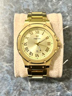 Gold watch meister