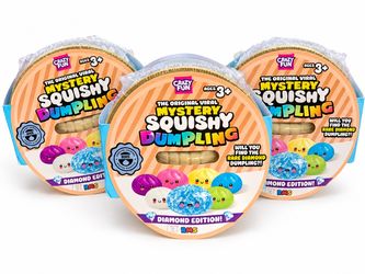 Crazy Fun Mystery Squishy Dumpling Diamond Edition – NEW SEALED