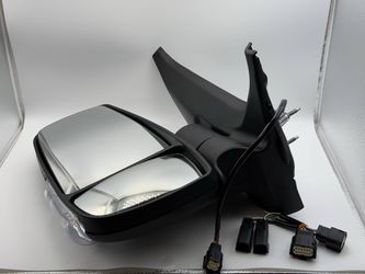 Left Mirror for Ford Transit 2015-2025, 6-Pin, Power, Heated, Black
