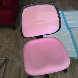 Pink chair