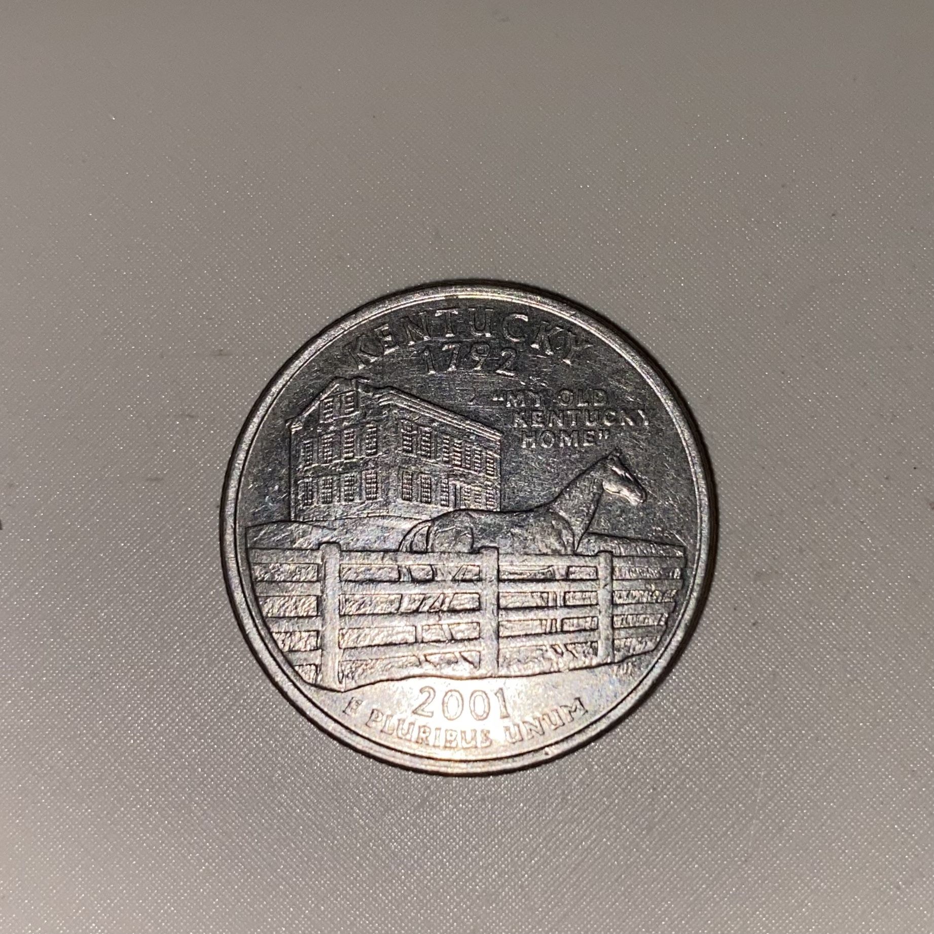 2001 Kentucky Quarter