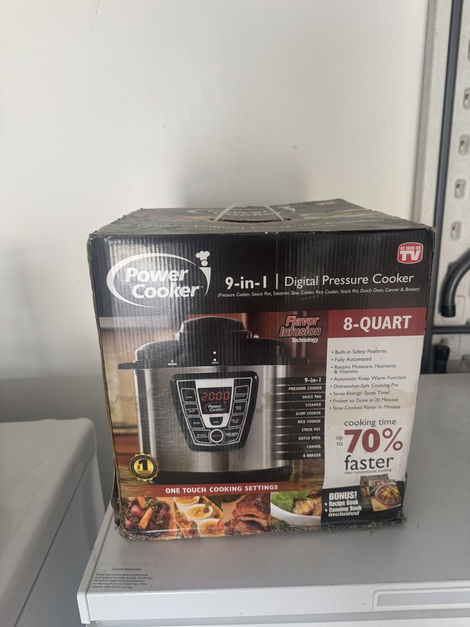 8-Quart Power Cooker – 9-in-1 Digital Pressure Cooker (St. Joseph, MO)