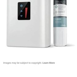 Insinkerator HWT300-F2000S Digital Instant Hot Water Tank and Filtration System