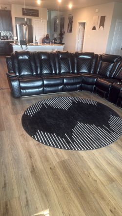 Black Sectional, Large