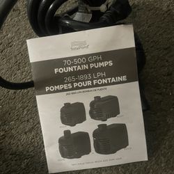 Fountain Pump