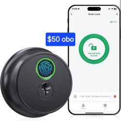 Smart Deadbolt Lock Fingerprint