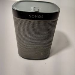 Sonos Play 1 Wireless Speaker - Black Grey Tested Working