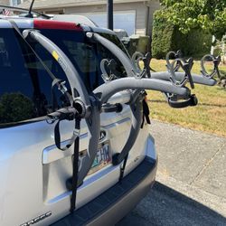 Saris Bones Trunk Mount Bike Rack - Holds 3 Bikes - Great Condition!