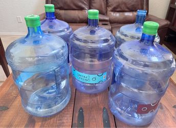 5 Gallon water bottles