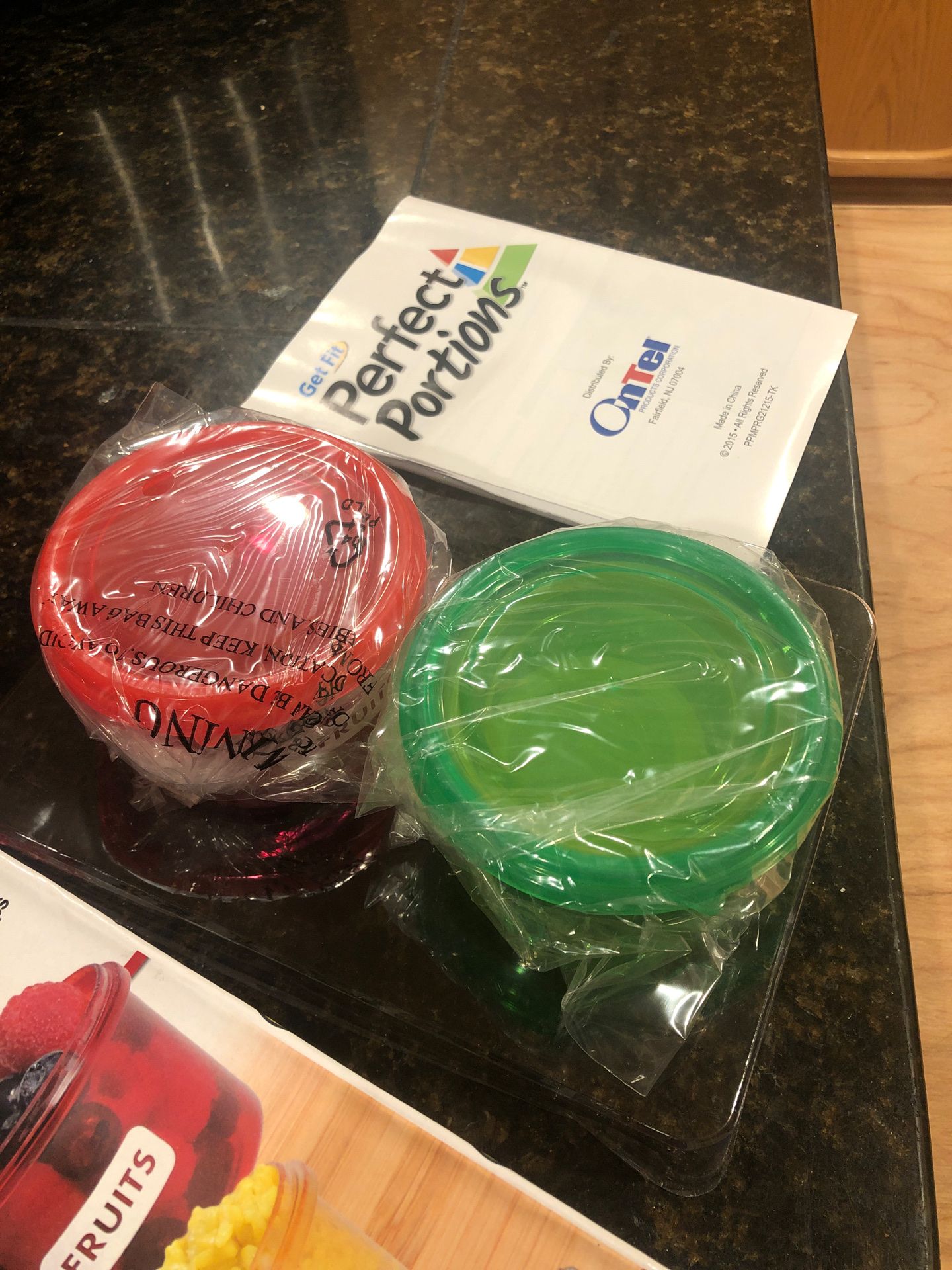 Perfect portion meal prep