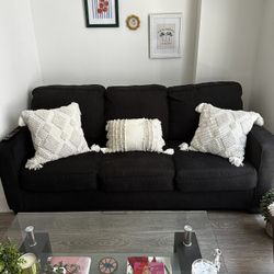 Ashley Furniture Sofa Bed Sleeper Couch Dark Gray