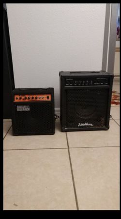 Two practice amps for sale