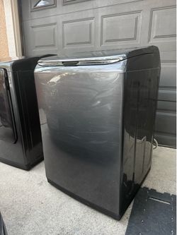 Smart washer and dryer set