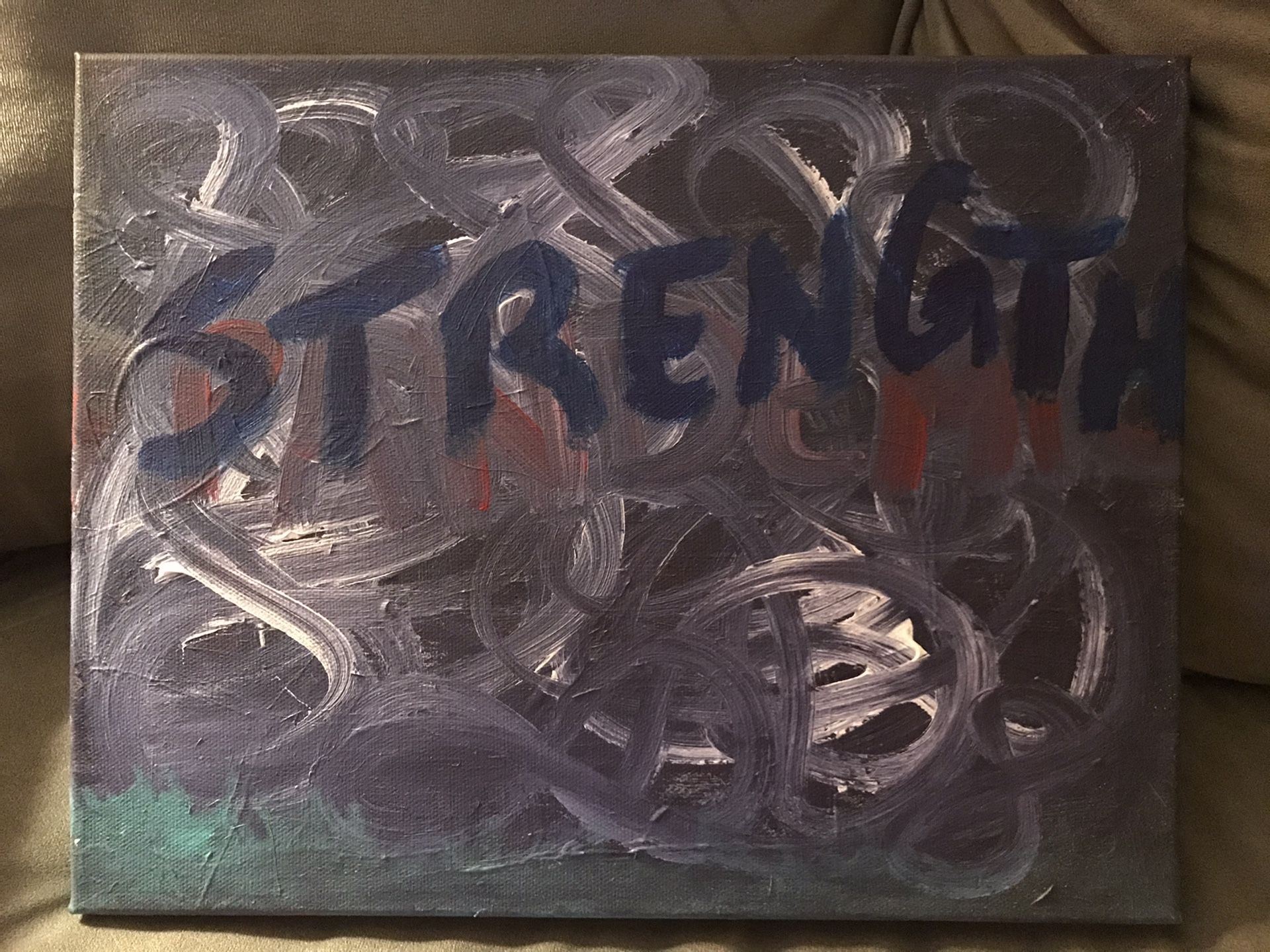 Original painting 14 x 11 in canvas