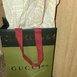 Authentic Gucci Gift Bag