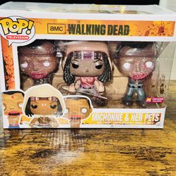 Funko Pop Michonne & Pets Exclusive