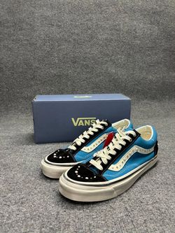 Black Navy Pearlized Vans LX Old Skool 36 🛹