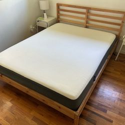 Queen Size Casper Mattress and Bedframe