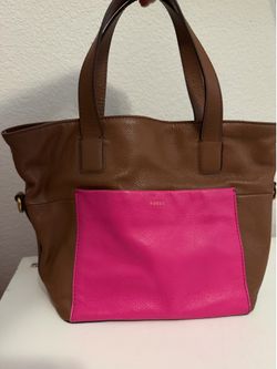 Brown Leather Fossil Purse