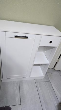 White Storage Cabinet